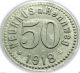 German Notgeld - Neuhaus Am Rennweg (schwarzburg) 1918 50 Pfennig Coin - Rare Germany photo 1