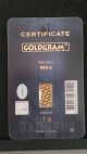 1 Gram Igr Istanbul Gold Refinery Bar 9999 Fine In Assay Card Bars & Rounds photo 2
