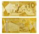 Proof 10 Dinars Kuwait 24k Pure Gold Foil Banknote Rare&new Certificate Middle East photo 2