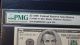 1999 $5 Star Federal Reserve Note Bill Pmg 67 Epq Boston Fr 1987 - A Gem Unc Small Size Notes photo 2