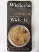 Gold Plated Souvenir Medal From Salt Mine Wieliczka In Polnad Polska Exonumia photo 6