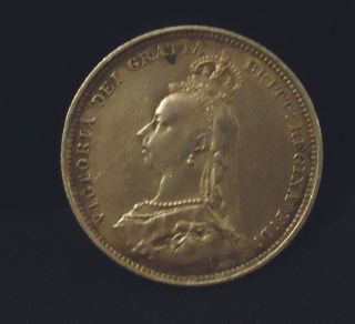 United Kingdom 1887 Queen Victoria Ungraded Specimen photo