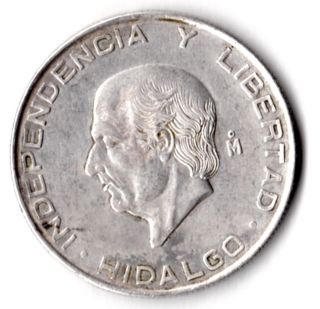 1956 Mexico 5 Pesos photo