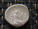 Greek City Histiaia In Euboia - Silver Ar Diobol 300 - 200 Bc Ancient Greek Coin Coins: Ancient photo 1