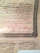 1863 Confederate $500 Bond Civil War Csa Hand - Signed Old Vintage Coupons Antique Stocks & Bonds, Scripophily photo 3