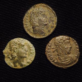Roman Empire 3 Ae ' S Of Emperor Constantine - Gloria Exercitvvs photo