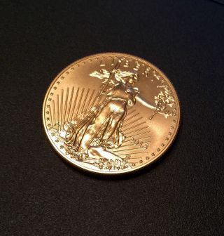 2013 Gold American Eagle 1 Oz Bullion Coin photo