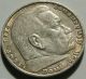 German Silver Coin 5 Rm 1937 F Nazi Coin.  900 Silver Germany photo 1
