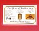 Acb Gold 5grain 24k Solid Bullion Minted Bar 99.  99 Fine Au With Certificate Gold photo 1