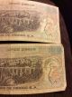 1969 El Banco De Mexico S.  A.  5 Peso Note Series 1a &1l North & Central America photo 8