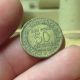 French 1923 50 Centimes Circulated,  Grade Europe photo 1