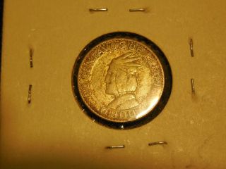 Honduras Silver 20 Cent 19651 photo