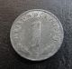 Reichspfennig 1944 E.  Nazi German Coin.  Km 97.  Very Fine.  P835 Germany photo 1
