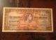 Bermuda 1952 Five Shillings Banknote Queen Elizabeth Rare Oop Note Paper Money: World photo 2