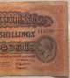 1933 East Africa 5 Shillings Banknote The East African Currency Board Nairobi Africa photo 2