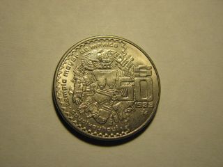 1983 Mexico - 50 Pesos Coin - B photo