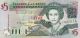 East Caribbean (antigua) 5 Dollars - Green - Throated Carib/ P42a North & Central America photo 1