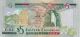 East Caribbean (antigua) 5 Dollars - Green - Throated Carib/ P42a North & Central America photo 2