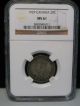 Key Date - State 1929 Canadian Silver 25 Cent Coin.  Canada.  Ngc Ms61.  Toned Coins: Canada photo 1