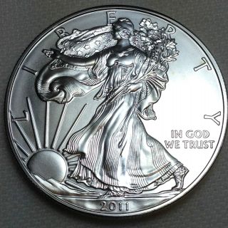 2011 American Silver Eagle - 1 Oz.  Silver Coin photo