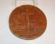 1920 Laura Fraser Wwi 1917 - 18 Army/navy Chaplains Medal Bronze Medallion Exonumia photo 2