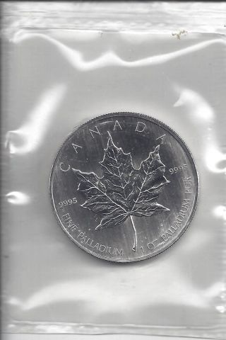 2006 (1oz) Palladium Canadian Maple Leaf - - photo