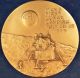 Apollo 11 First Lunar Landing Commemorative Bronze Medal - Medallic Art.  Co Bv20 Exonumia photo 1