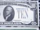Two (2) 1933 $10 Ten Dollars Large Copy Silver Certificate Reprint Reproduction Paper Money: US photo 4