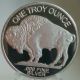 American Buffalo Round - 1oz.  999 Silver - Uncirculated - In Display Capsule B53 Silver photo 4