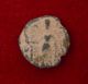Nabatean Kingdom Aretas Ii Proto Early Coin Nike Holding Wreath Ae15 Coins: Ancient photo 2