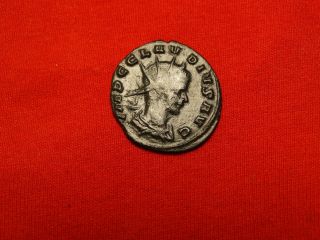 Bronze Antoninianus Of Claudius Ii Gothicus 268 - 270 Ad Ancient Roman Coin photo