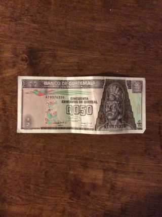 Guatemalan Currency photo