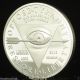 2013 1 Oz.  999 Fine Silver Deluminati Ghost Money George Washington Skull Bu` Coins: World photo 1