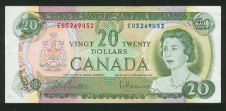 1969 Bank Of Canada 20 Dollar Banknote Eu 5269452 photo