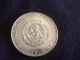 1957 Mexico 5 Peso Silver Coin Mexico (1905-Now) photo 1