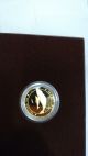 1988 Canada $100 Dollars Gold Coin,  Bowhead Whale And Calf Proof W/box And Gold photo 2