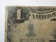 1899 $1 Large Currency Silver Certificate Note Look At Pics Large Size Notes photo 1