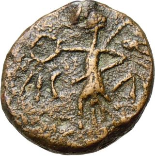 Celts Imitating Philippi In Macedonia Victory Ancient Rare Bronze Greek Coin photo