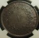 Ngc Ms - 62 Bu 1868 Portugal Copper 5 R Uncirculated Unc Europe photo 3