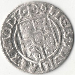 1624 Silver 1/24 Thaler Rare Very Old Antique Renaissance Medieval Era Coin photo