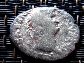 Silver Ar Denarius Of Nero 54 - 68 Ad 