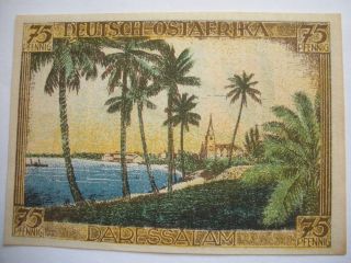 German Colonies Notgeld 1921/ Deutsche Ost Afrika (tanzania) /unc/ Rare photo