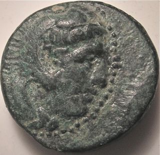 Ancient Greek Coin/alexander The Great/macedonia/herakles/club/gorytos photo