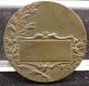 Bronze Peace Medal - Seated Female Extending Olive Branch To Dawn Of Day Exonumia photo 1