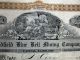 1906 Stock Certificate - Goldfield Blue Bell Mining Co,  Nevada,  Mine Vignette Stocks & Bonds, Scripophily photo 1