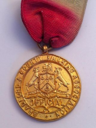 Vintage Bradford County Walking Association Medal 1932 50k Walk Official photo