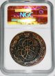 1780 Em Ngc Certified C5k Catherine The Great Coin.  High Detail & Rare Certified Russia photo 1