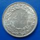 Switzerland 2 Franc 1964 Silver Coin Europe photo 1