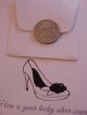 Real Silver Sixpence For The Lucky Bride: Great Bridal Shower Gift UK (Great Britain) photo 2