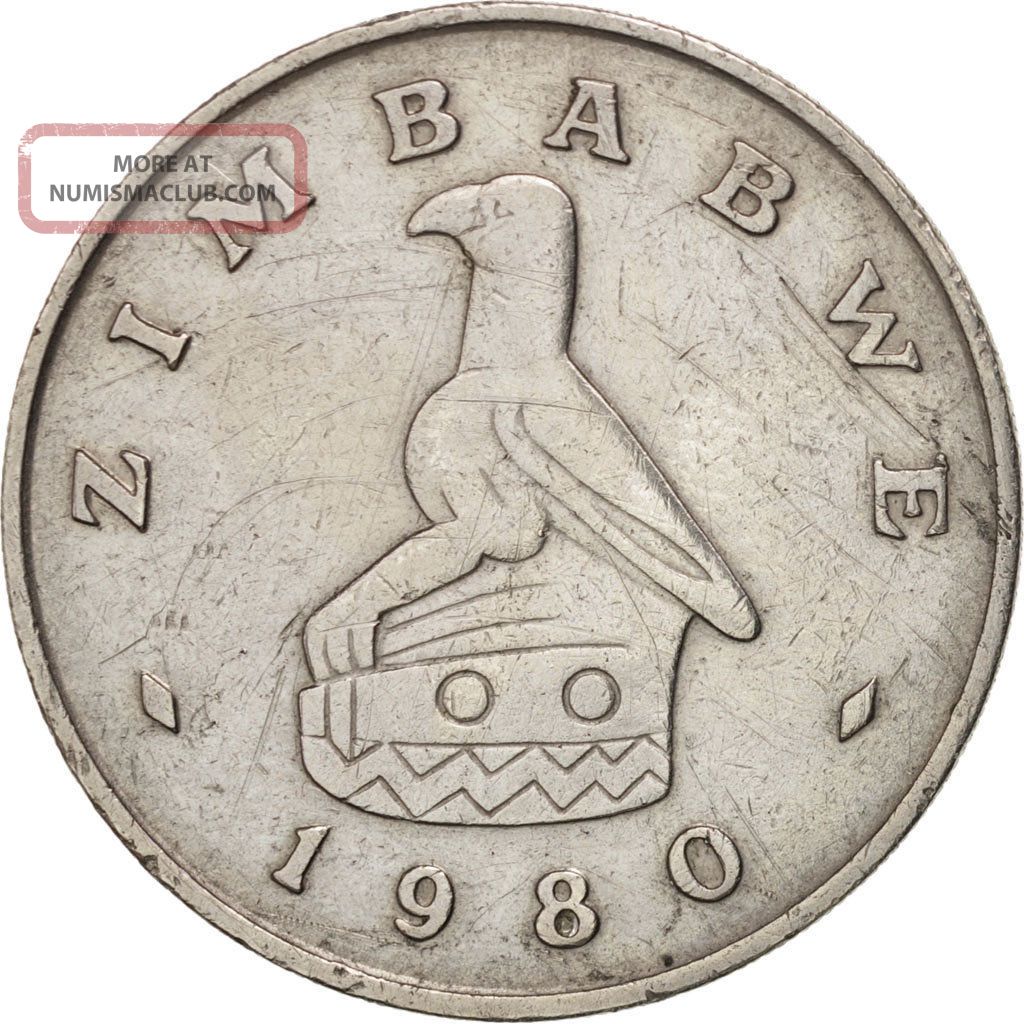  45902 Zimbabwe 1 Dollar 1980 Km 6 Km 6